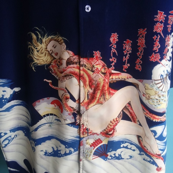 Men Vintage Dress Shirt - Picture 2 of 7